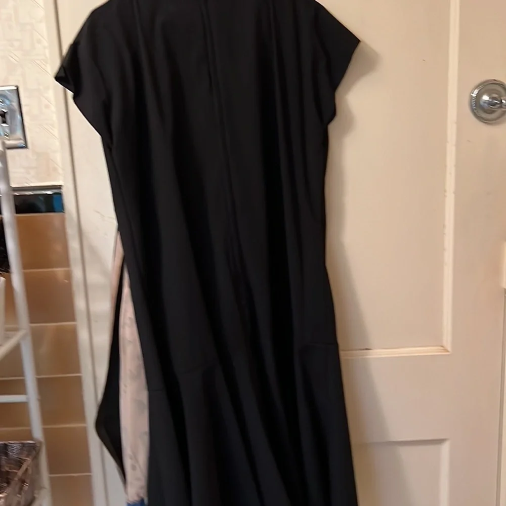 SLEEVELESS dress with Southwestern style jacket. Worn once. - Picture 3 of 6